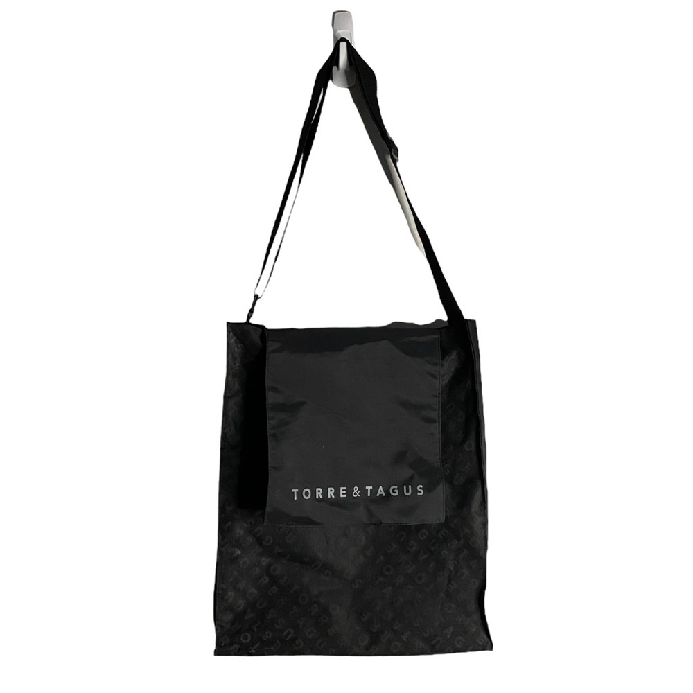Torre & Tagus Unisex Black Shopping Stylish Tote Bag